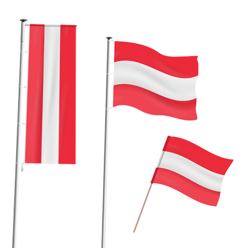 Österreichfahnen / Österreichflaggen