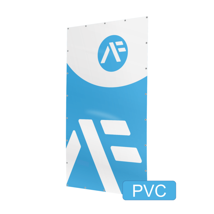 PVC-Banner Hochformat bedruckt